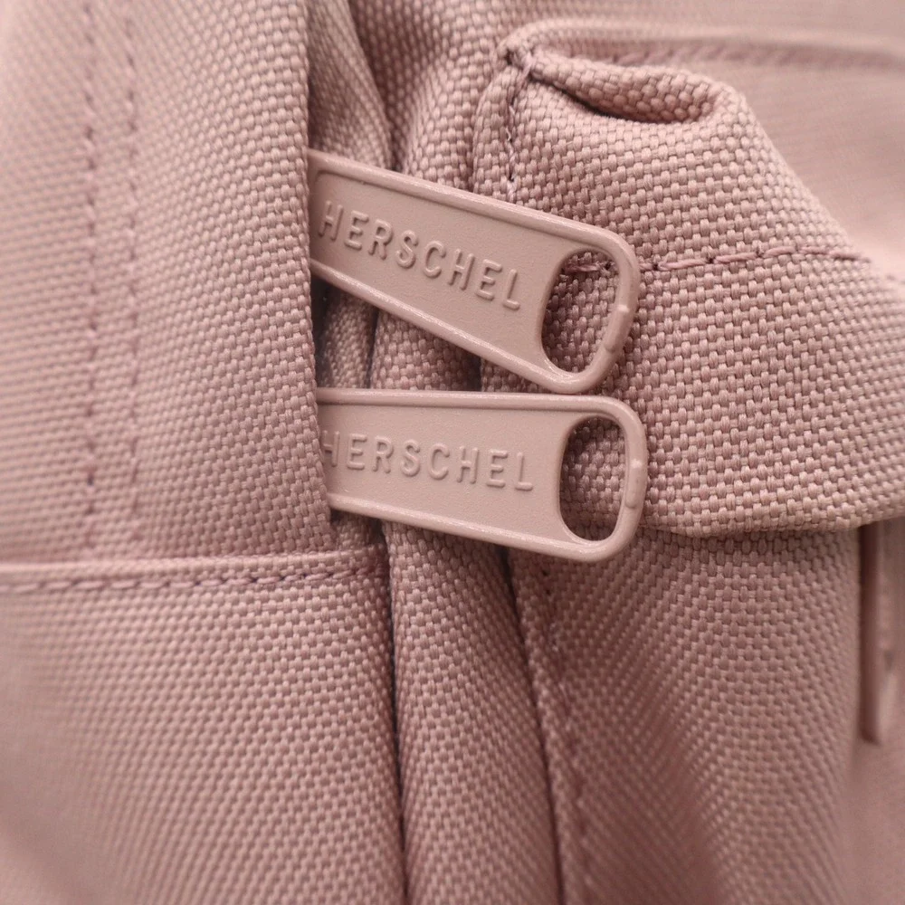 Herschel Supply Co Nova Mini Backpack Ash Rose Pink Canvas Small Travel Bag - Picture 3 of 15